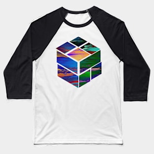 Cube of nature Baseball T-Shirt